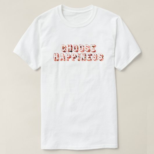 Wähle Glück 7 T-Shirt (Design vorne)