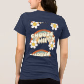 Wähle Hippy – Elegante Mode Tri-Blend Shirt (Rückseite)