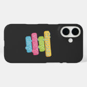 Wähle jeden Tag Freude! Case-Mate iPhone Hülle (Rückseite (Horizontal))
