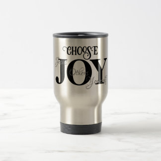Wähle Joy Jesus, andere, Du selbst reist Mug Reisebecher