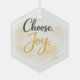 Wähle Joy-Ornament Ornament Aus Glas