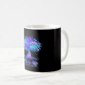Wähle Lebenspräventionsbewusstsein dankbares Leben Kaffeetasse (VorderseiteRechts)