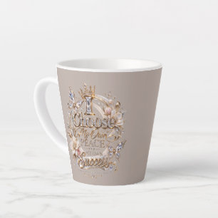 Wähle meinen eigenen Frieden und Erfolg Milchtasse