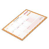 Wähle oder behandle Geister wöchentlich, um Planer Notizblock (angewinkelt)