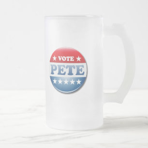 Wähle Pete 2020 Mattglas Bierglas