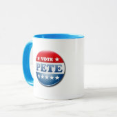 Wähle Pete 2020 Tasse (Vorderseite Links)