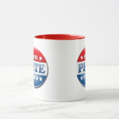 Wähle Pete 2020 Tasse (Zentrum)
