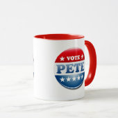 Wähle Pete 2020 Tasse (VorderseiteRechts)