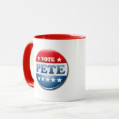 Wähle Pete 2020 Tasse (Vorderseite Links)