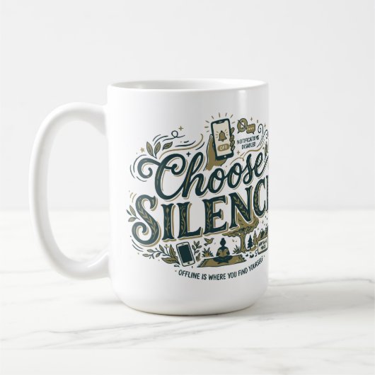 Wähle Stille Kaffeetasse (Links)