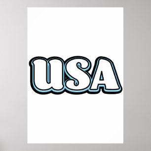Wähle USA Poster