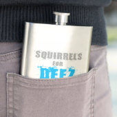 Wahlen 2016 - Eichhörnchen für Deez Nuts Flachmann (Beispiel)