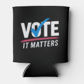 Wahlen 2024 Die Politik der Demokraten Dosenkühler (Vorderseite)