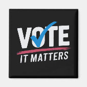 Wahlen 2024 Die Politik der Demokraten Magnet (Vorne)