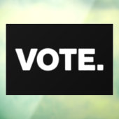 Wahlen 2024 Wahlrecht Fensteraufkleber (Blatt 3)