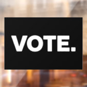 Wahlen 2024 Wahlrecht Fensteraufkleber (Blatt 2)