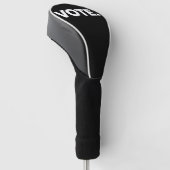 Wahlen 2024 Wahlrecht Golf Headcover (angewinkelt)