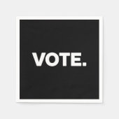 Wahlen 2024 Wahlrecht Serviette (Vorderseite)