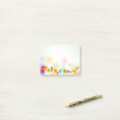 Wahlen des Blumen-Dekor-54 Post-it Klebezettel (Auf Schreibtisch)