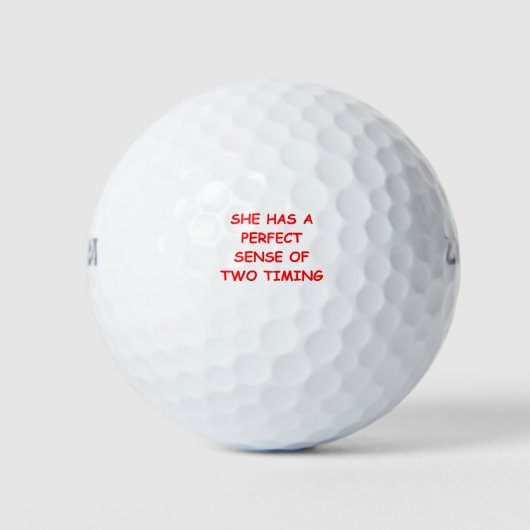 WÄHLEN GOLFBALL (Vorderseite)