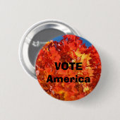 Wahlen in Amerika politische Sitte Button (Vorne & Hinten)