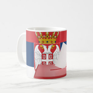 Wahlen in Serbien Kaffeetasse