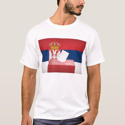 Wahlen in Serbien T-Shirt (Vorderseite)