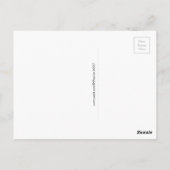 Wahlen kommen, die Menschen erinnern sich Postkarte (Rückseite)