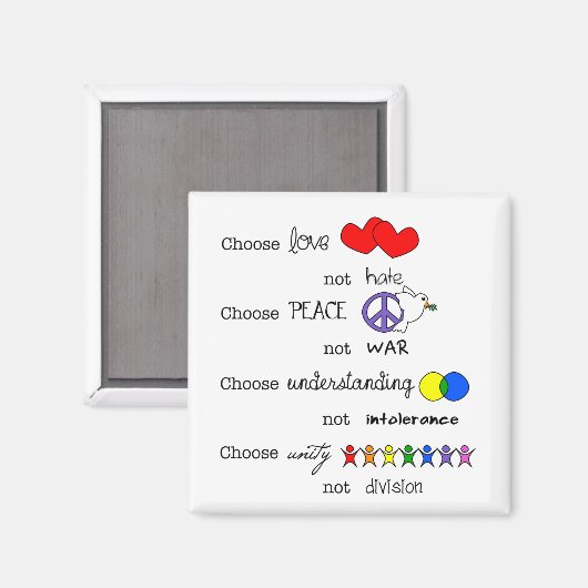 Wählen Magnet (Vorderseite/Rückseite)