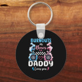 Wahlen oder Bows Daddy Liebe Sie Geschlecht offenb Schlüsselanhänger (Vorderseite)