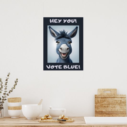 Wahlen, Politik, Poster (Küche)