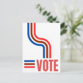 Wahlen Postkarte (Stehend Vorderseite)