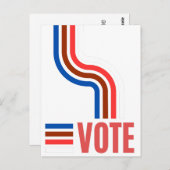 Wahlen Postkarte (Vorne/Hinten)