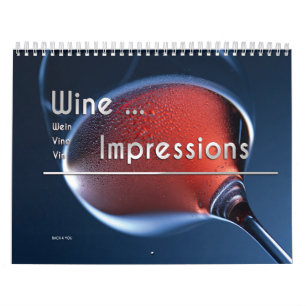 Wählen Sie 2019, 2020, 2021 - Der Weinwall-Kalend Kalender