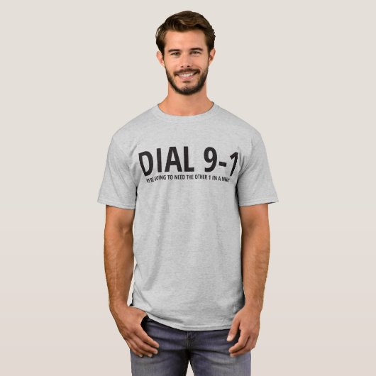 Wählen Sie 9-1 T-Shirt (Vorne ganz)