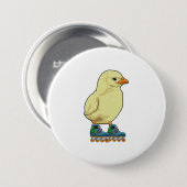 Wählen Sie als Inline-Skater mit Inline-Skaten aus Button (Vorne & Hinten)