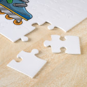 Wählen Sie als Inline-Skater mit Inline-Skaten aus Puzzle (Seite)