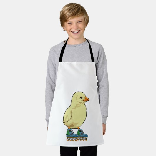 Wählen Sie als Inline-Skater mit Inline-Skaten aus Schürze (Getragen)