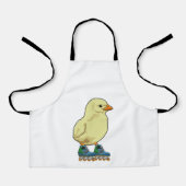 Wählen Sie als Inline-Skater mit Inline-Skaten aus Schürze (Vorderseite)