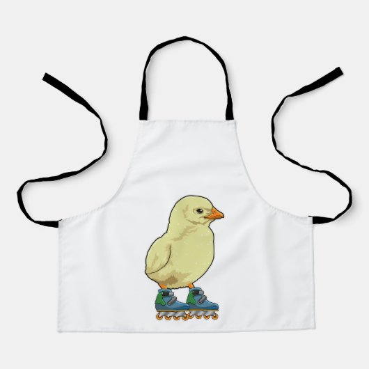 Wählen Sie als Inline-Skater mit Inline-Skaten aus Schürze (Vorderseite)