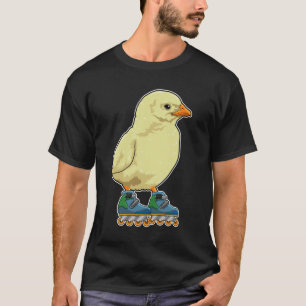 Wählen Sie als Inline-Skater mit Inline-Skaten aus T-Shirt