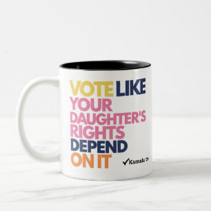 Wählen Sie, als ob die Rechte Ihrer Tochter davon Zweifarbige Tasse