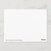 Wählen Sie Andrew Yang New York City Mayor Black Postkarte (Rückseite)