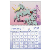 Wählen Sie Anfangsdatum Kalender (Jan 2027)