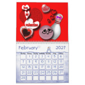 Wählen Sie Anfangsdatum Kalender (Feb 2027)