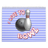 Wählen Sie Anfangsdatums-Bowling Kalender (Titelbild)