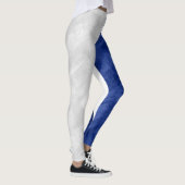 Wählen Sie aus 26 Wasserfarben-Seeflaggen Leggings (Rechts)