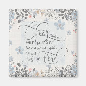 Wählen Sie aus, wem Sie dienen - Joshua 24:15 Magnet (Vorne)