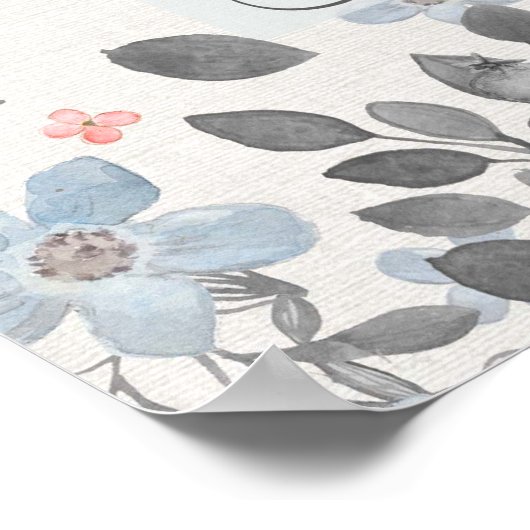 Wählen Sie aus, wem Sie dienen - Joshua 24:15 Poster (Ecke)