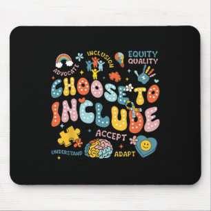 Wählen Sie Autismus Awaren, um Integrationsproblem Mousepad